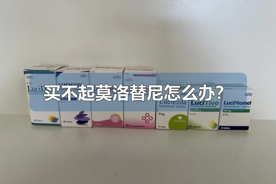 买不起莫洛替尼怎么办？