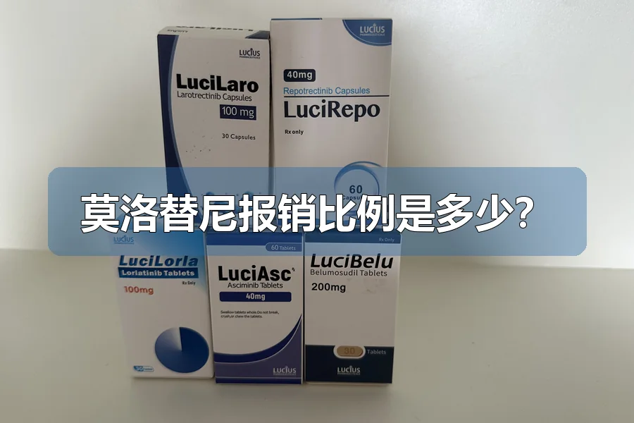 莫洛替尼报销比例是多少？